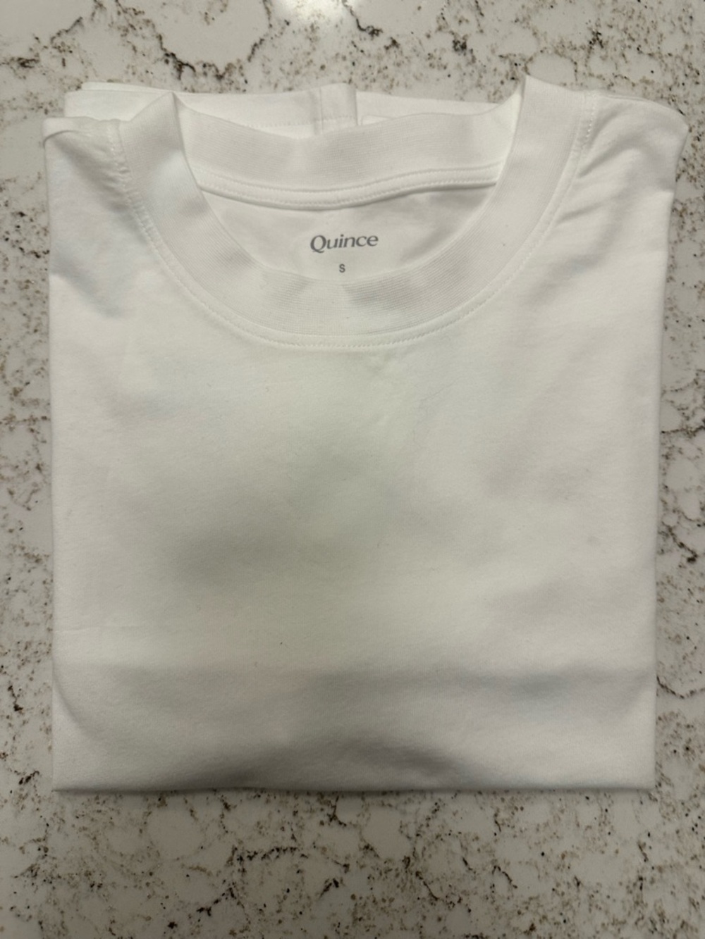 Quince Women’s Bundle of Navy and White Crew Neck Long Sleeve Tees - Picture 7 of 7